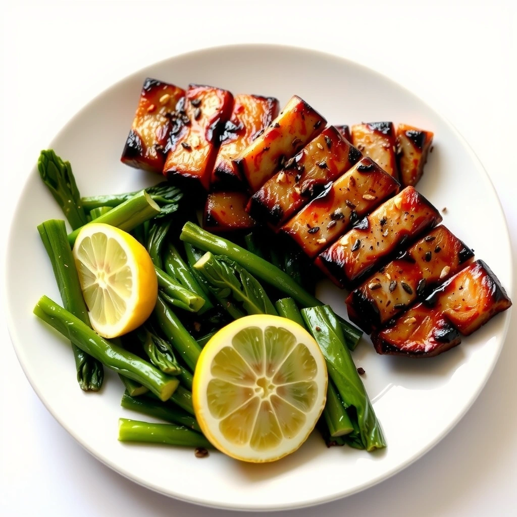 Menu hypocalorique léger